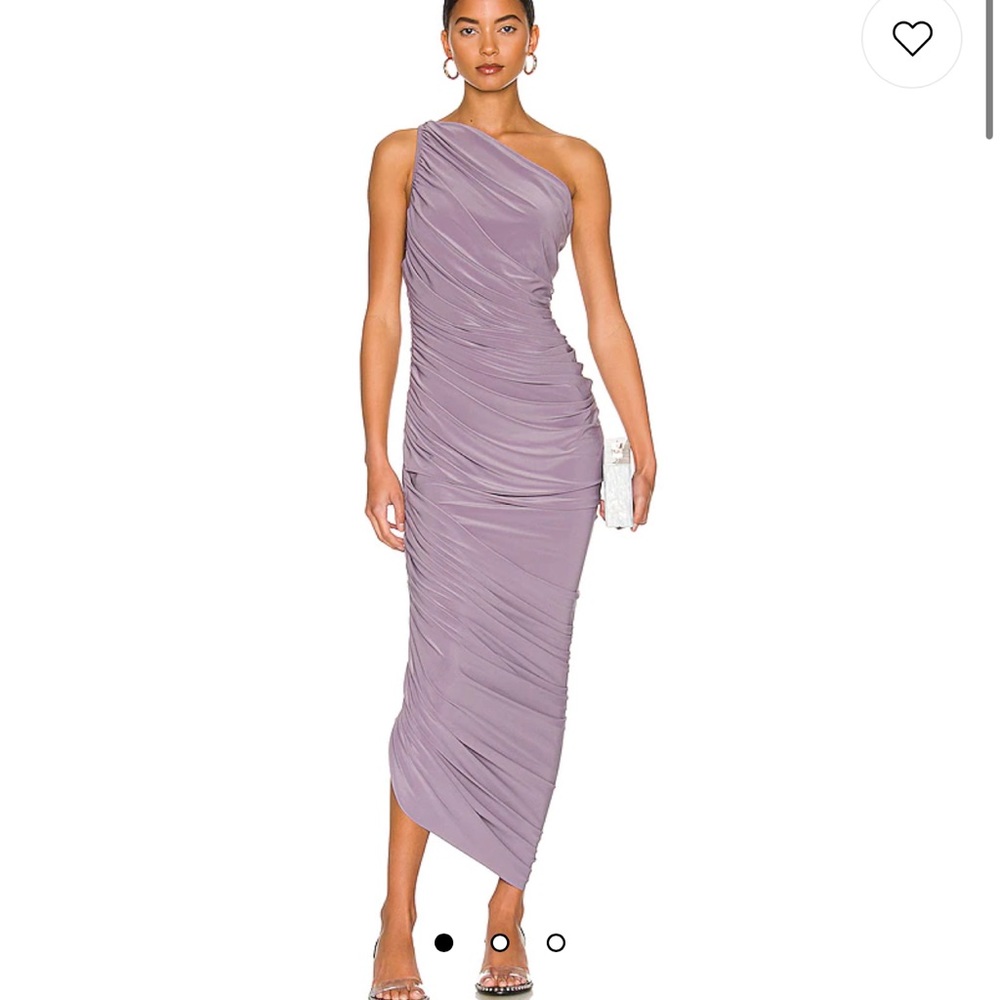 NORMA KAMALI Diana Dress in Powder Purple